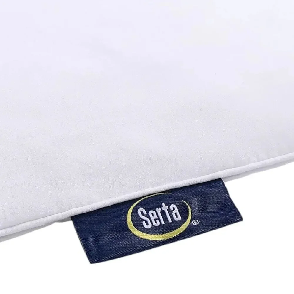 Serta HeiQ Cooling White Feather & Down All Season Comforter White King